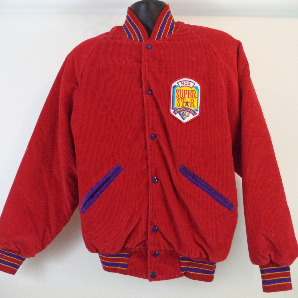 DeLong Red Cheerleading Jacket L CL1507 0819